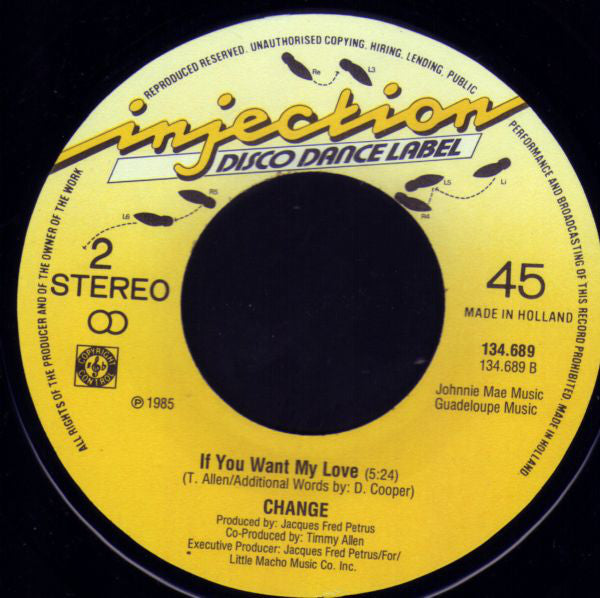 Change : Let's Go Together (7", Single)