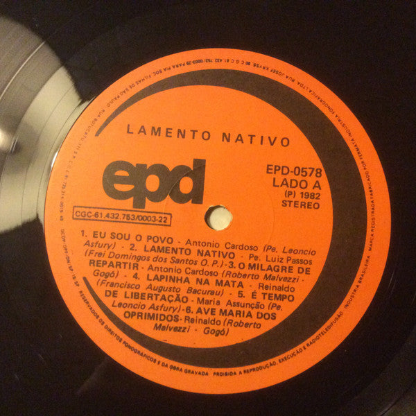 Various : Lamento Nativo (LP, Album)