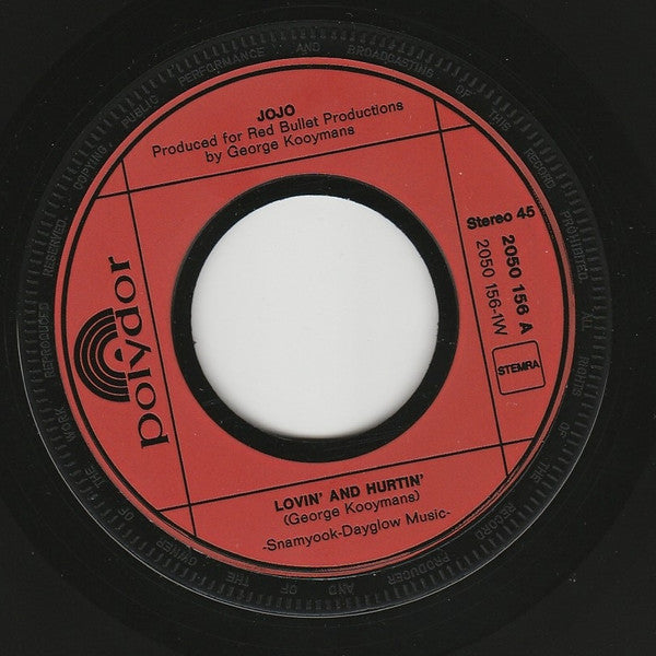 Jojo (25) : Lovin' And Hurtin'  (7", Single)