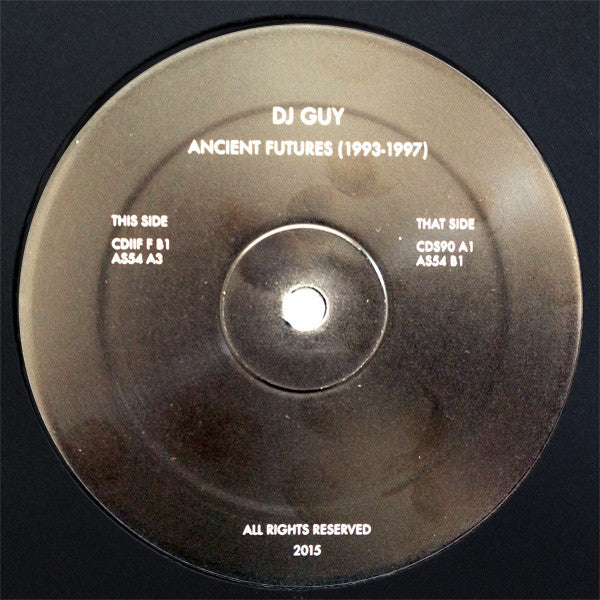 DJ Guy (4) : Ancient Futures (1993 - 1997) (2x12")