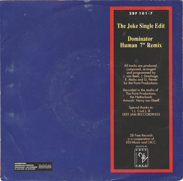 Human Resource : The Joke (7", Single)