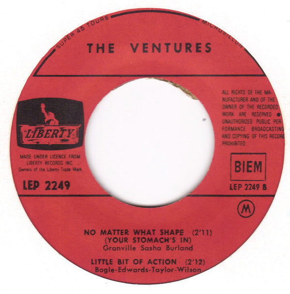 The Ventures : Action  (7", EP)
