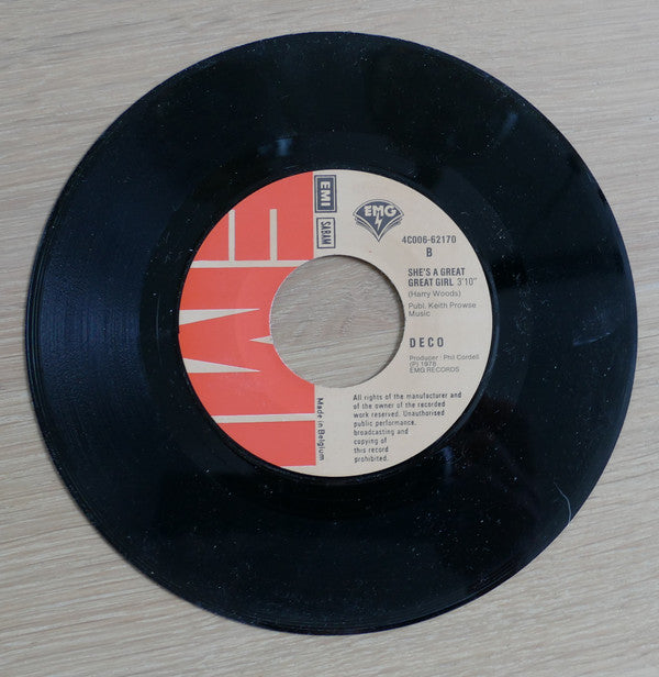 Deco (8) : Room With A View (7", Single)