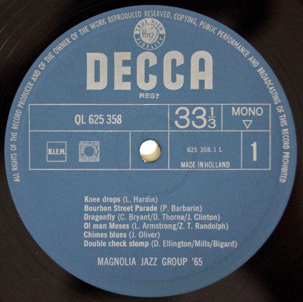 Magnolia Jazz Group '65 : Magnolia Jazz Group '65 (LP, Mono)