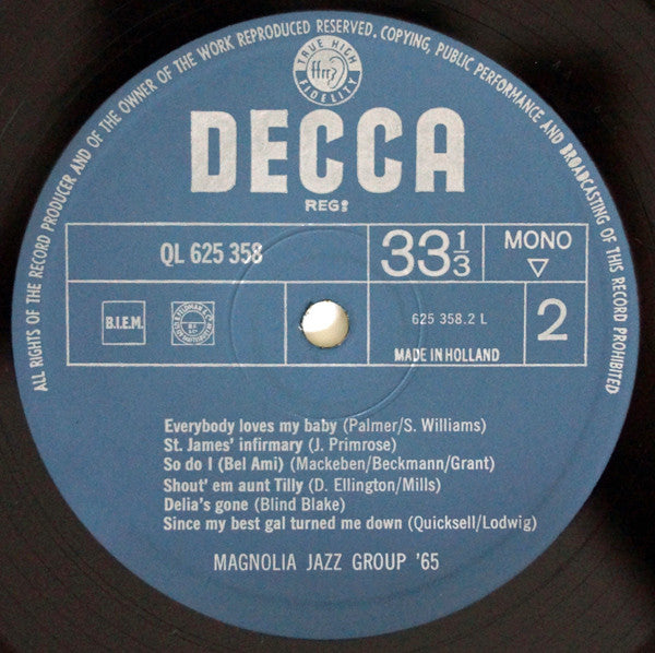 Magnolia Jazz Group '65 : Magnolia Jazz Group '65 (LP, Mono)