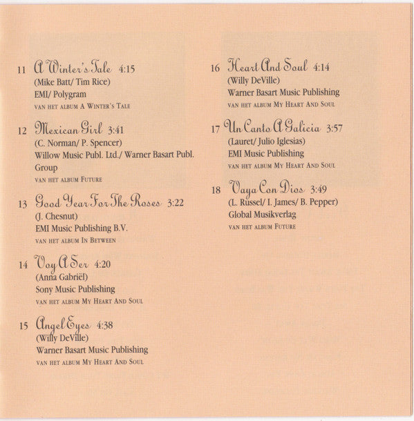 Piet Veerman : Zijn Mooiste Songs (CD, Comp)