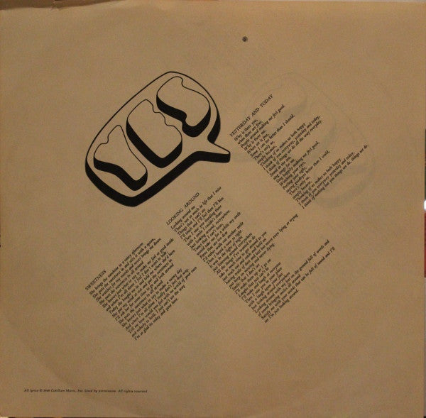 Yes : Yes (LP, Album, PR )