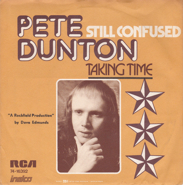 Peter Dunton : Taking Time (7", Single)