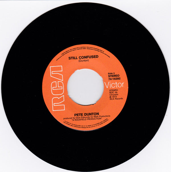 Peter Dunton : Taking Time (7", Single)