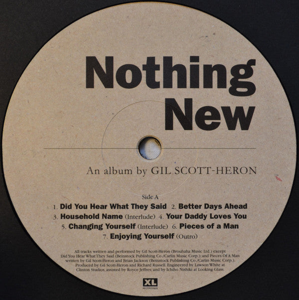 Gil Scott-Heron : Nothing New (LP, Album, RE + DVD)