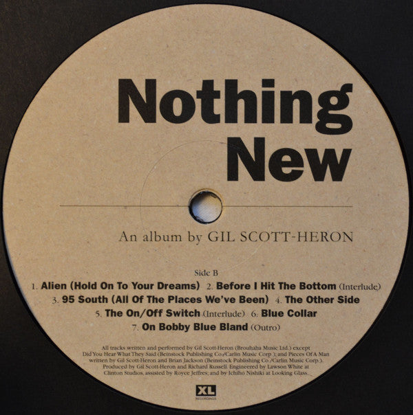 Gil Scott-Heron : Nothing New (LP, Album, RE + DVD)