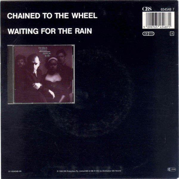 The Black Sorrows : Chained To The Wheel (7", Single)