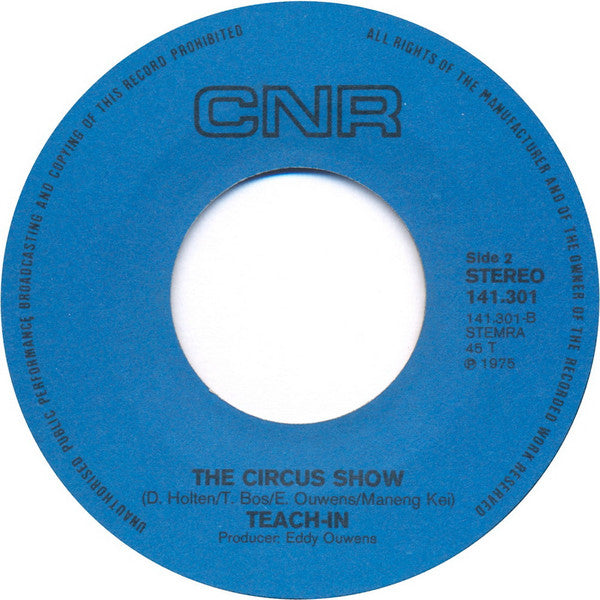 Teach-In : Ding-A-Dong (7", Single)