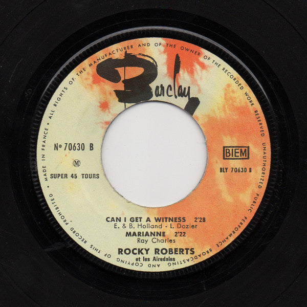 Rocky Roberts & The Airedales : The Bird Is The Word (7", EP)