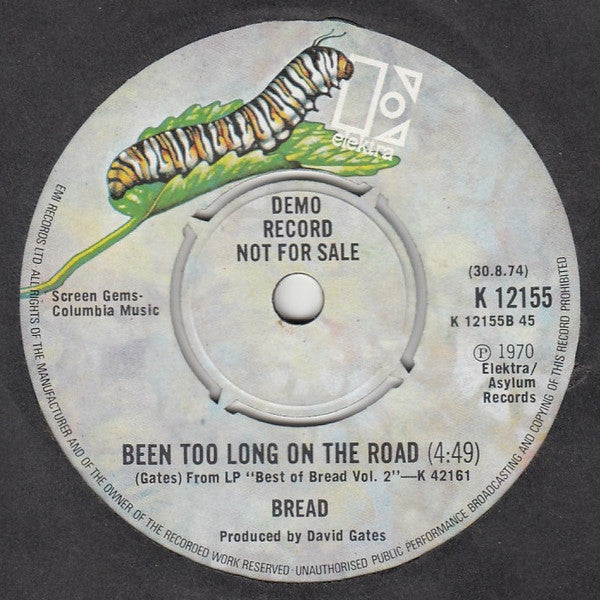 Bread : Sweet Surrender (7", Promo)