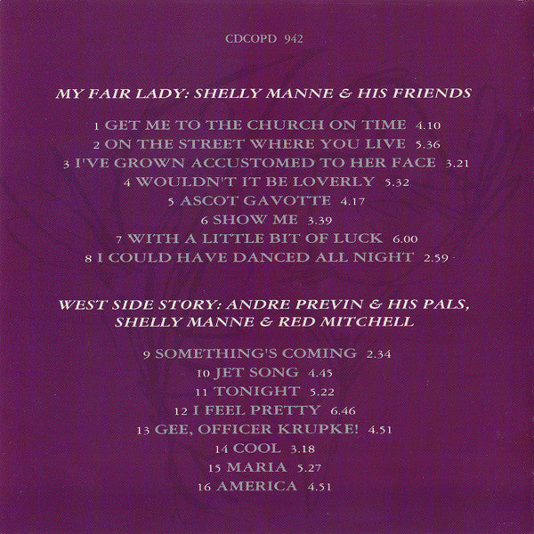 Shelly Manne & His Friends, André Previn & His Pals : My Fair Lady, West Side Story (2 LP's on 1 CD) (CD, Comp, RM)