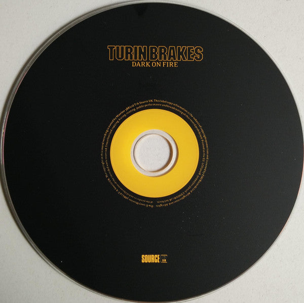 Turin Brakes : Dark On Fire (CD, Album)