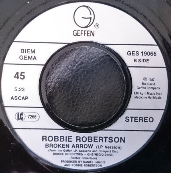 Robbie Robertson : Go Back To Your Woods / Broken Arrow (7", Single)