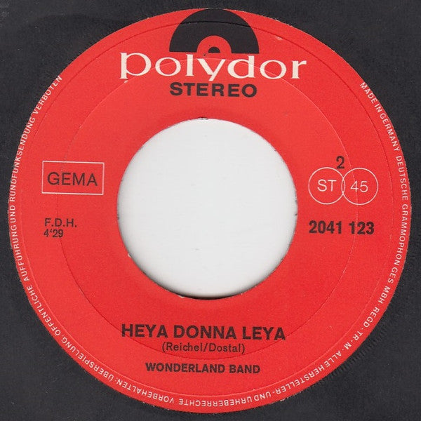 Wonderland (8) : I Make Music (7", Single)