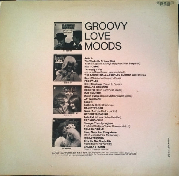Various : Groovy Love Moods (LP, Album, Comp)