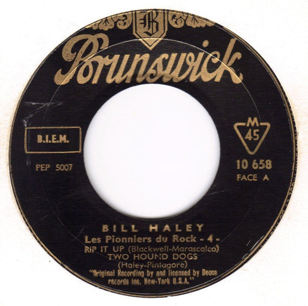 Bill Haley : Rip It Up (7", EP)