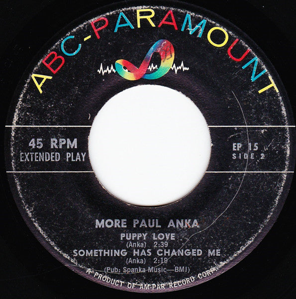 Paul Anka : More Paul Anka (7", EP)