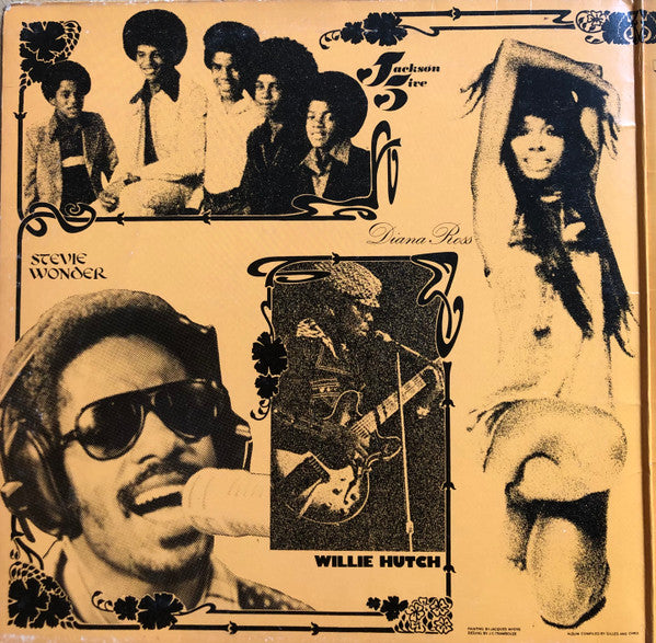 Various : Diana Ross, Stevie Wonder, Temptations, Marvin Gaye, Jackson 5, Undisputed Truth, Edwin Starr, Willie Hutch (LP, Comp)