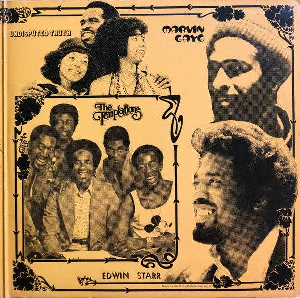 Various : Diana Ross, Stevie Wonder, Temptations, Marvin Gaye, Jackson 5, Undisputed Truth, Edwin Starr, Willie Hutch (LP, Comp)