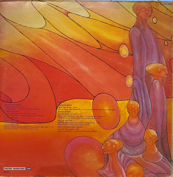 Various : Diana Ross, Stevie Wonder, Temptations, Marvin Gaye, Jackson 5, Undisputed Truth, Edwin Starr, Willie Hutch (LP, Comp)