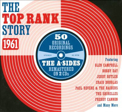 Various : The Top Rank Story 1961 (2xCD, Comp, RM)