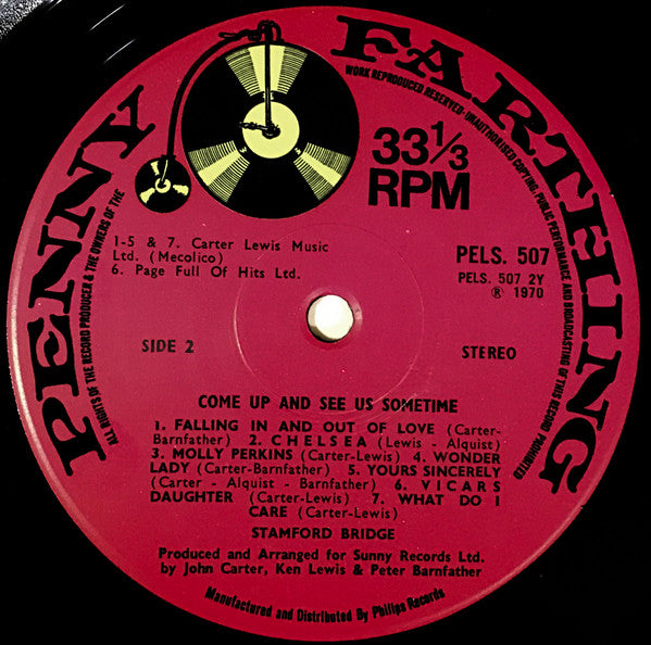 Stamford Bridge : Come Up And See Us Sometime (LP)