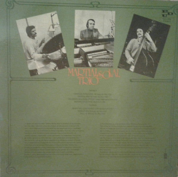 Martial Solal Trio : 7 + 4 = X (LP, Mono)