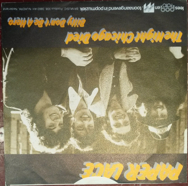 Paper Lace : The Night Chicago Died (7", Single)