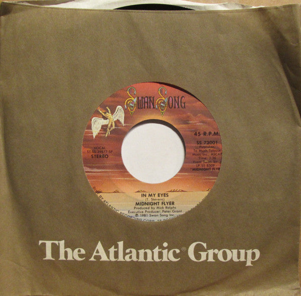 Midnight Flyer : In My Eyes (7", Single)