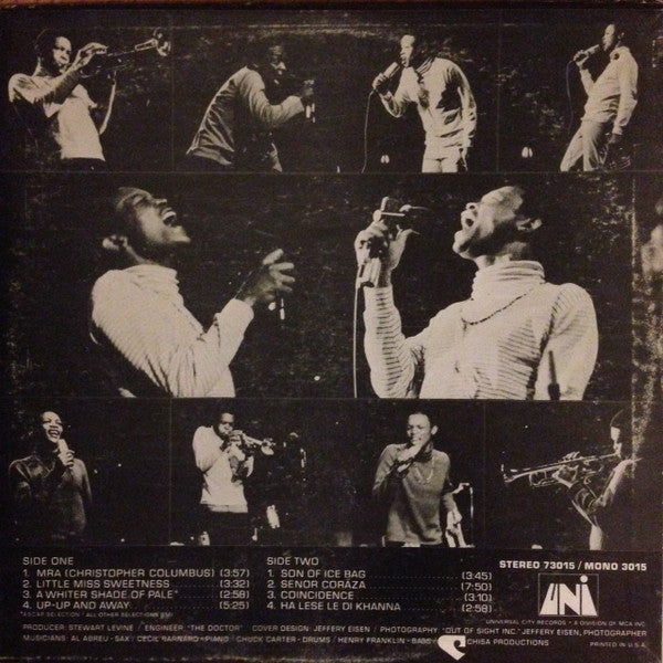 Hugh Masekela : Is Alive And Well At The Whiskey (LP, Album, Mono)