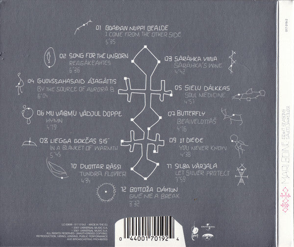 Mari Boine : Eight Seasons = Gávcci Jahkejuogu (CD, Album, Dig)