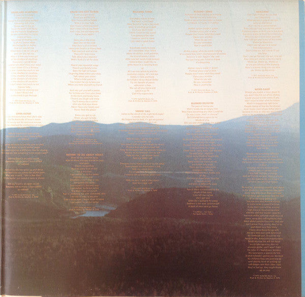 Stephen Stills : Stephen Stills 2 (LP, Album, Gat)