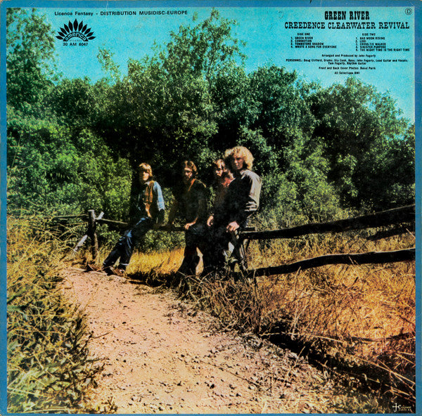Creedence Clearwater Revival : Green River (LP, Album, RE)