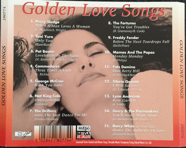 Various : Golden Love Songs (CD, Comp)