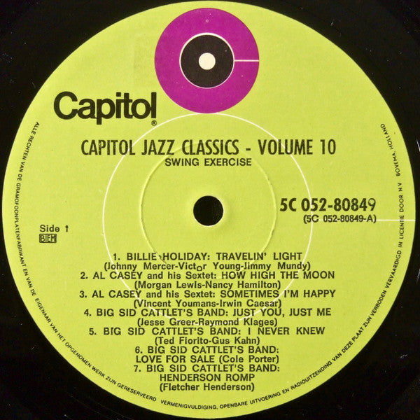 Various : Swing Exercise (LP, Comp)