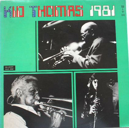 Kid Thomas Valentine : Kid Thomas 1981 With Sammy Rimington (LP, Album)