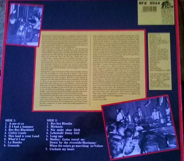 Trini Lopez : Live (LP)