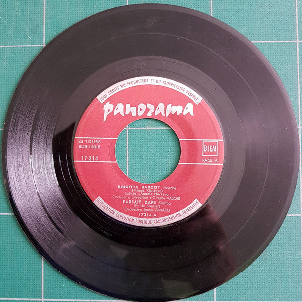 Claude Vasori Et Son Orchestre, James Award Et Son Orchestre, Les Scarlet : Brigitte Bardot (7", EP)
