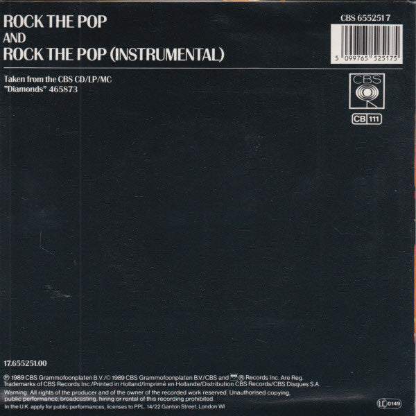Fox The Fox : Rock The Pop (7", Single)