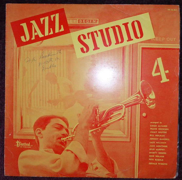 Jack Millman : Jazz Studio 4 (LP, Album, Mono)