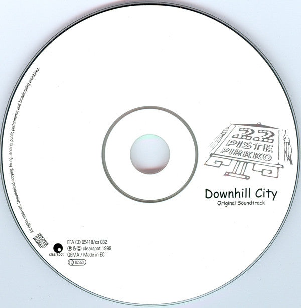 22 Pistepirkko : Downhill City (Original Soundtrack) (CD, Album)