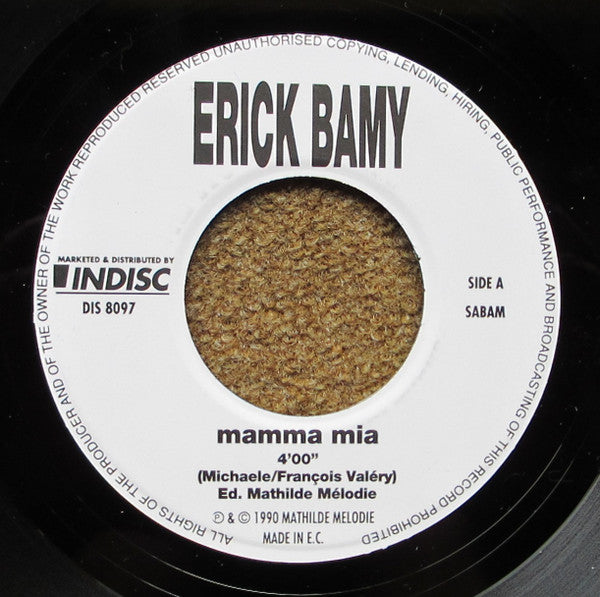 Erick Bamy : Mamma Mia (7")