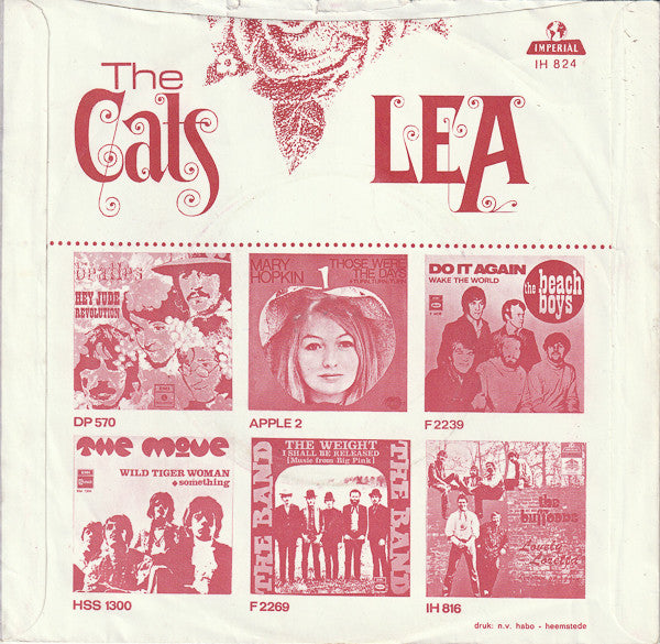 The Cats : Lea (7", Single, Bla)