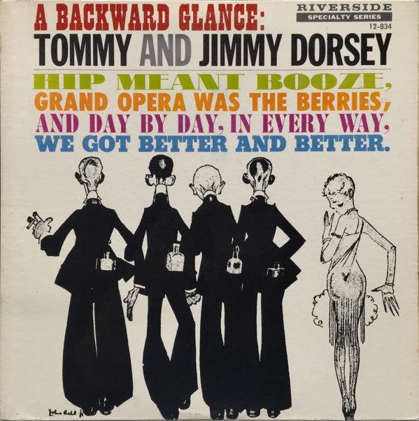 Tommy Dorsey, Jimmy Dorsey : A Backward Glance (LP, Comp, Mono)
