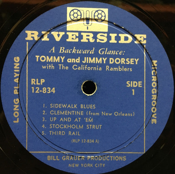 Tommy Dorsey, Jimmy Dorsey : A Backward Glance (LP, Comp, Mono)